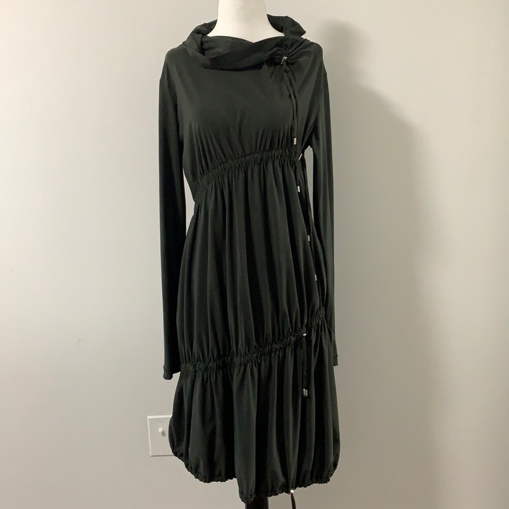 HIGH Asymmetric Bubble Dress